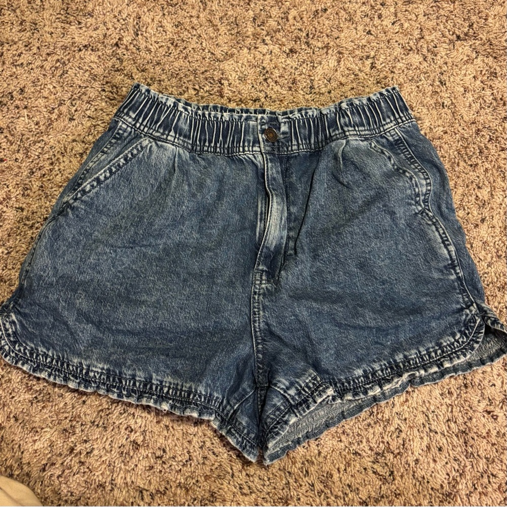 American Eagle Outfitters Dark Blue Jean Shorts